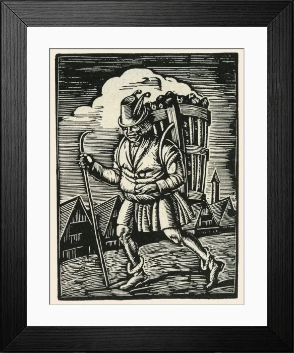 Framed Print : Coal Merchant Framed Print : Coal Merchant