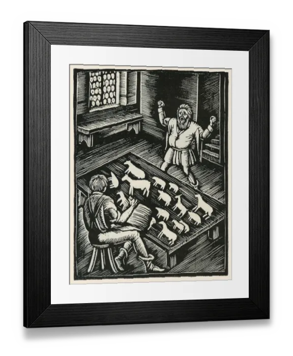 Framed Print : Teacher & scholar Framed Print : Teacher & scholar