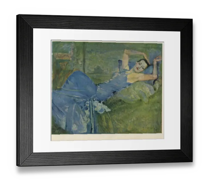 Framed Print : Woman in repose Framed Print : Woman in repose