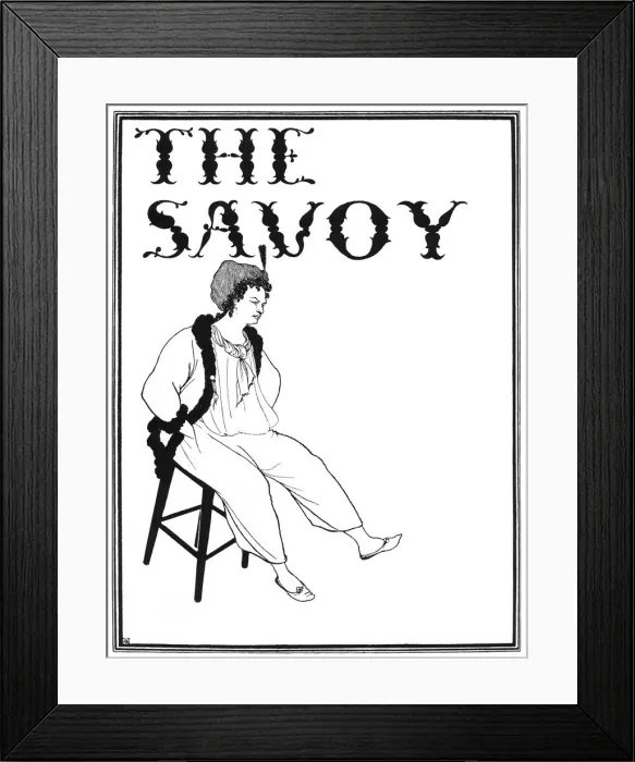 Framed Print : The Savoy cover. Final issue