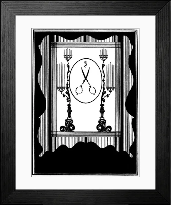 Framed Print : The Rape of the Lock Framed Print : The Rape of the Lock
