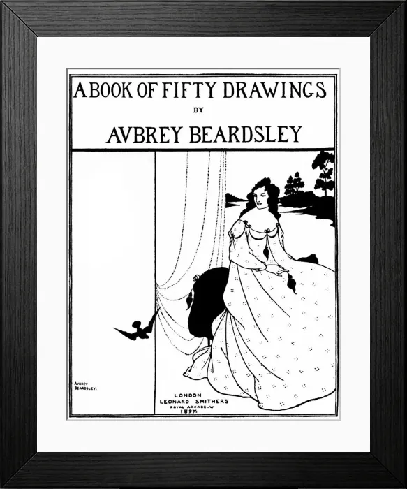Framed Print : A Book of Fifty Drawings Framed Print : A Book of Fifty Drawings