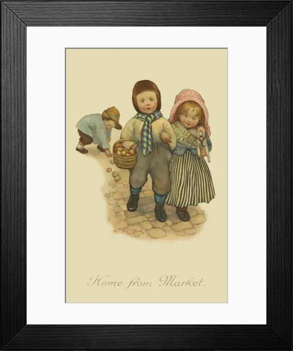 Framed Print : Scenes from childlife Framed Print : Scenes from childlife