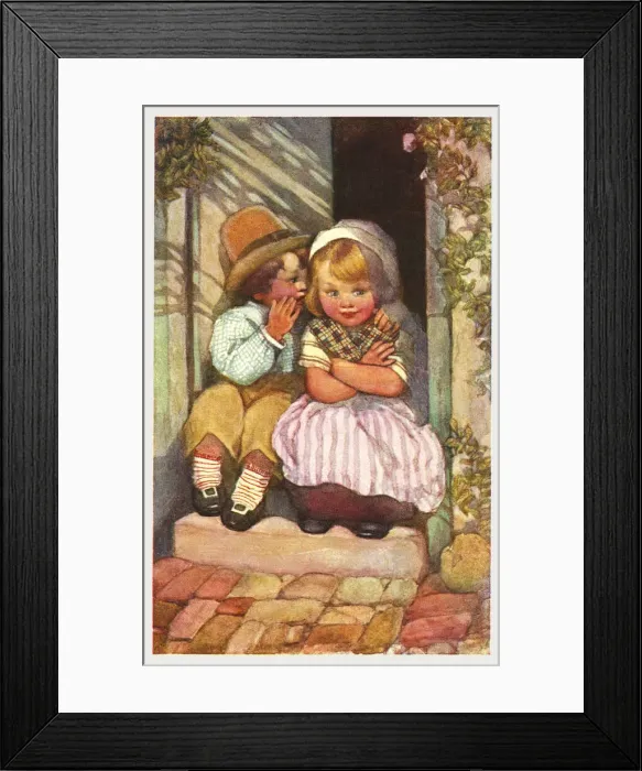 Framed Print : Scenes from childlife Framed Print : Scenes from childlife