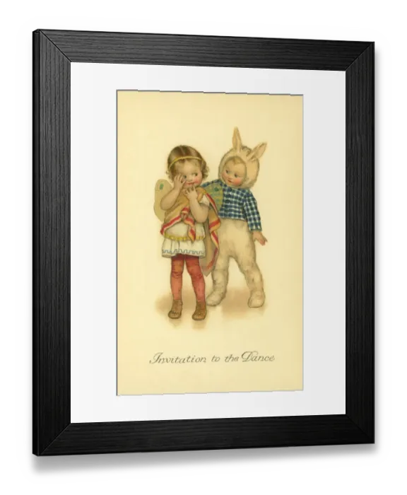 Framed Print : Children dancing Framed Print : Children dancing