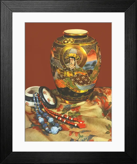 Framed Print : Japanese vase Framed Print : Japanese vase