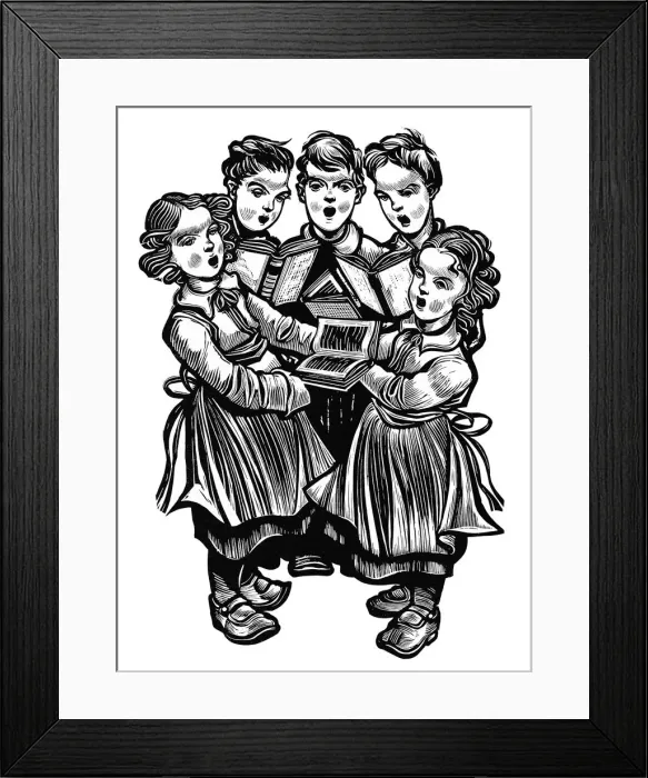 Framed Print : Choristers Framed Print : Choristers