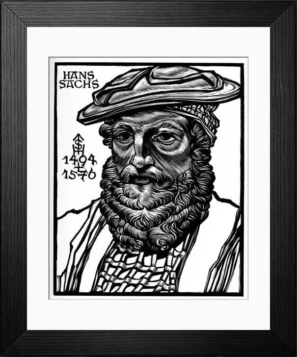 Framed Print : Hans Sachs Framed Print : Hans Sachs