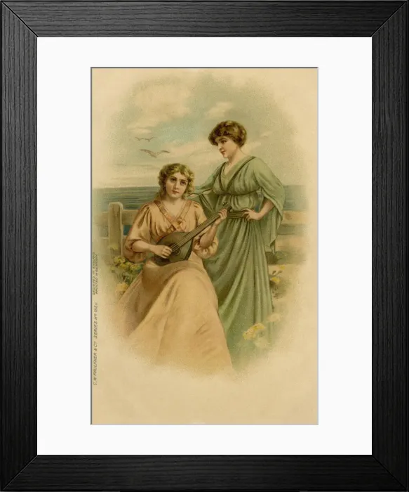 Framed Print : Glamour, music Framed Print : Glamour, music
