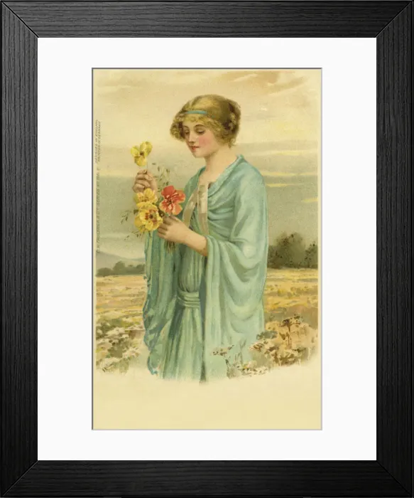 Framed Print : Glamour, flowers Framed Print : Glamour, flowers