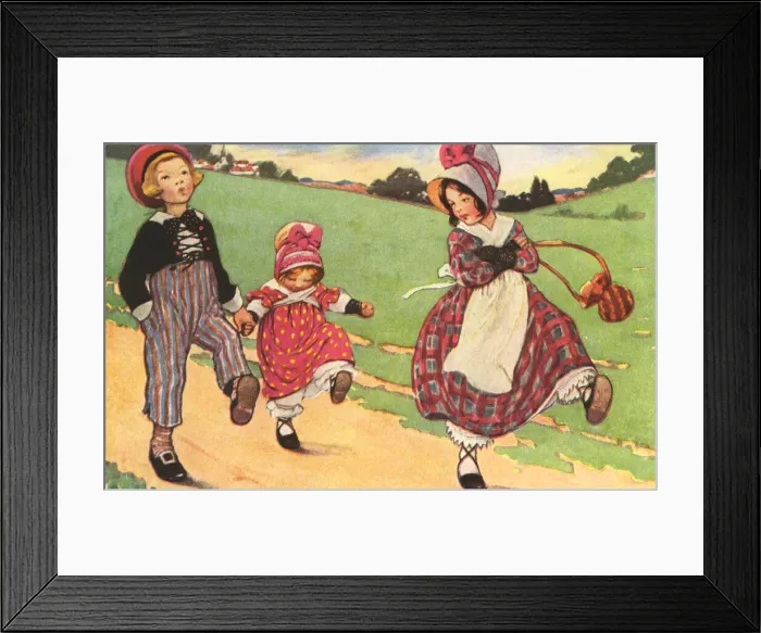 Framed Print : Nursery rhyme Framed Print : Nursery rhyme