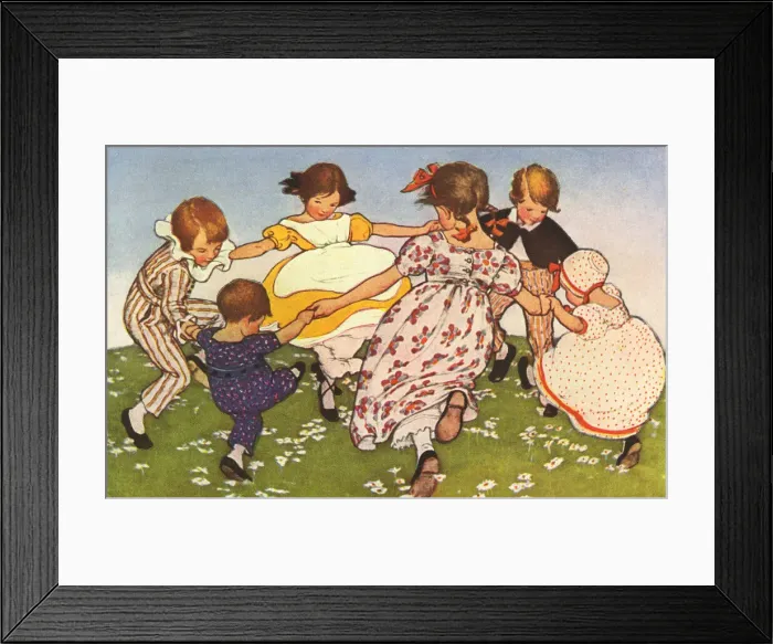 Framed Print : Nursery rhyme Framed Print : Nursery rhyme