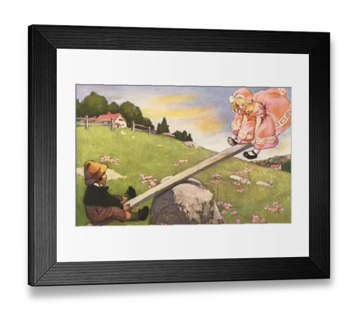 Framed Print : Nursery rhyme Framed Print : Nursery rhyme