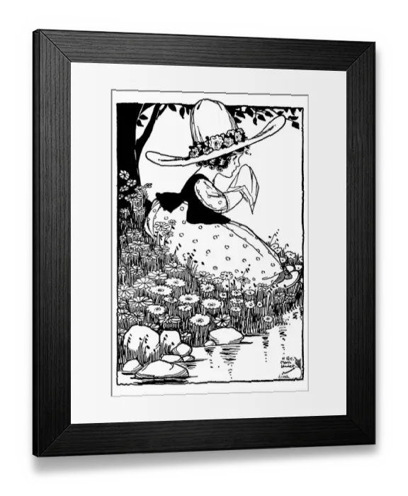 Framed Print : Nursery rhyme Framed Print : Nursery rhyme