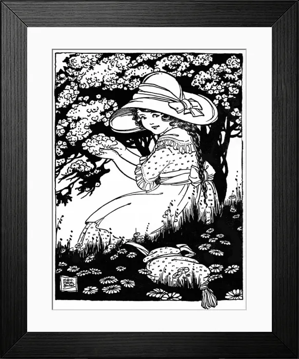 Framed Print : Nursery rhyme Framed Print : Nursery rhyme