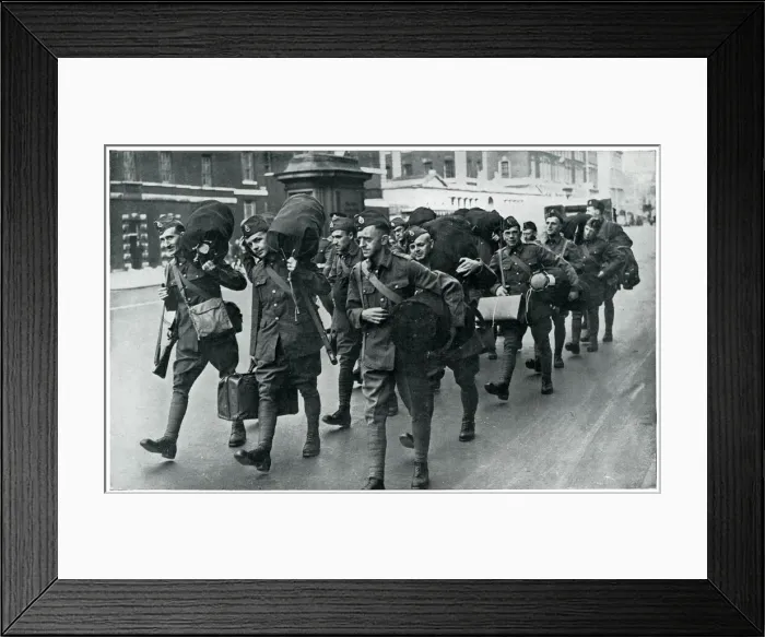 Framed Print : WWII Post Office reservists, September 1939 Framed Print : WWII Post Office reservists, September 1939