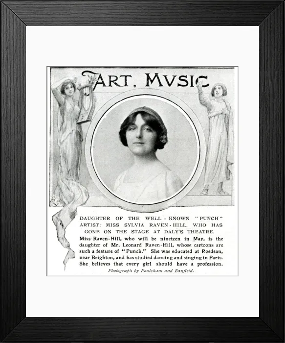 Framed Print : Sylvia Raven-Hill Framed Print : Sylvia Raven-Hill
