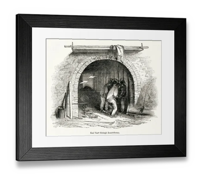 Framed Print : Gas works retort house, Horseferry Road, Westminster, London Framed Print : Gas works retort house, Horseferry Road, Westminster, London