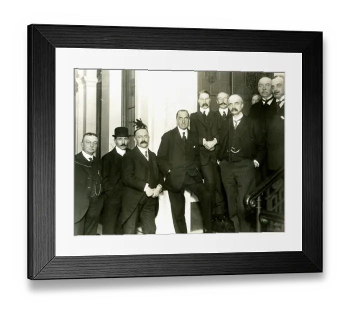 Framed Print : Bonar Law and Sir Edward Carson, at Newcastle Framed Print : Bonar Law and Sir Edward Carson, at Newcastle