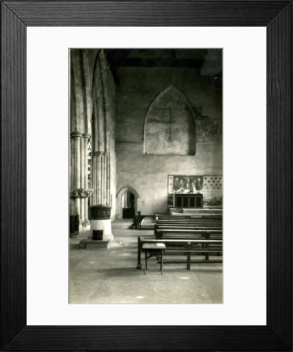 Framed Print : South Chapel, Dorchester Abbey, Oxfordshire Framed Print : South Chapel, Dorchester Abbey, Oxfordshire
