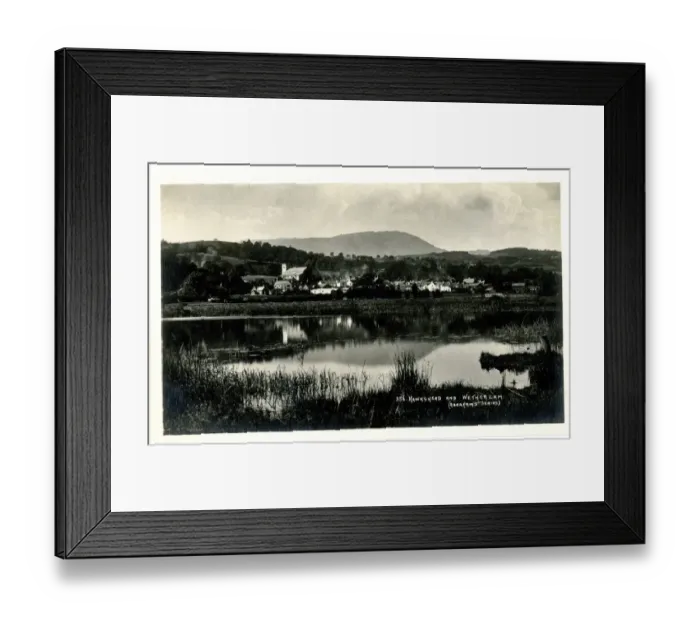 Framed Print : Hawkshead and Wetherlam, Lake District Framed Print : Hawkshead and Wetherlam, Lake District