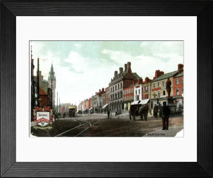 Framed Print : High Row, Darlington, County Durham Framed Print : High Row, Darlington, County Durham