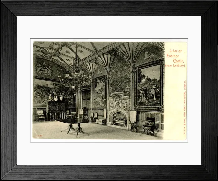 Framed Print : Room in Eastnor Castle, near Ledbury, Herefordshire Framed Print : Room in Eastnor Castle, near Ledbury, Herefordshire