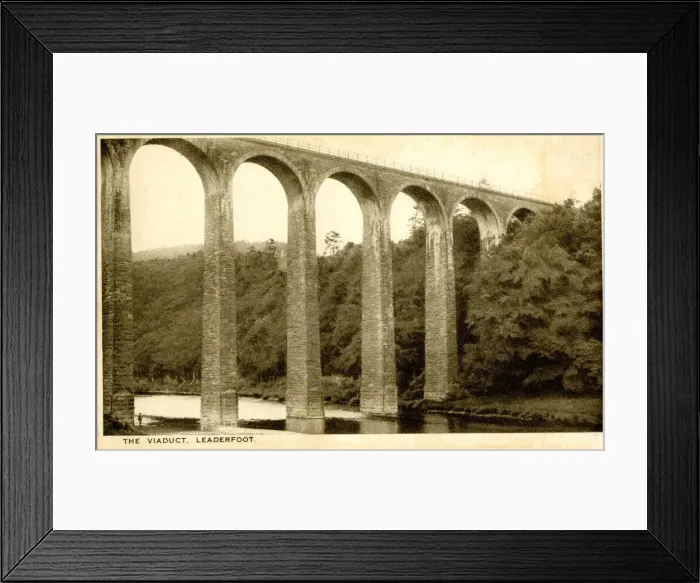 Framed Print : Leaderfoot Railway Viaduct (Drygrange Viaduct) Framed Print : Leaderfoot Railway Viaduct (Drygrange Viaduct)