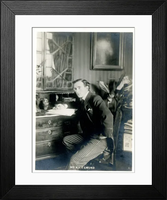 Framed Print : Henry Vernon Esmond, British actor and playwright Framed Print : Henry Vernon Esmond, British actor and playwright