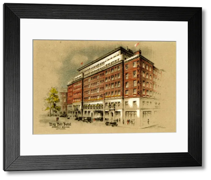 Framed Print : Mayfair Hotel, Berkeley Square, London Framed Print : Mayfair Hotel, Berkeley Square, London