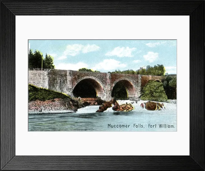 Framed Print : Muccomer Falls, Fort William, Inverness, Scotland Framed Print : Muccomer Falls, Fort William, Inverness, Scotland