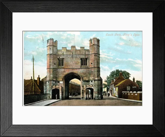 Framed Print : South Gate, Kings Lynn, Norfolk Framed Print : South Gate, Kings Lynn, Norfolk