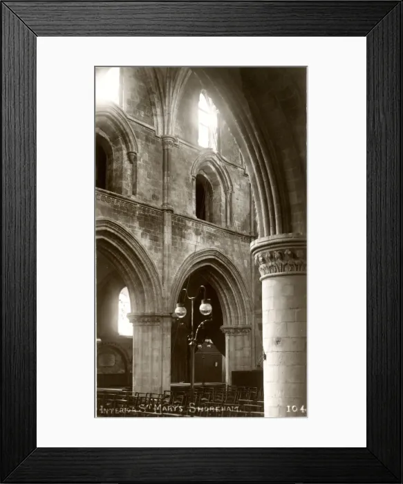 Framed Print : St Marys Church, Shoreham-by-Sea, Sussex Framed Print : St Marys Church, Shoreham-by-Sea, Sussex