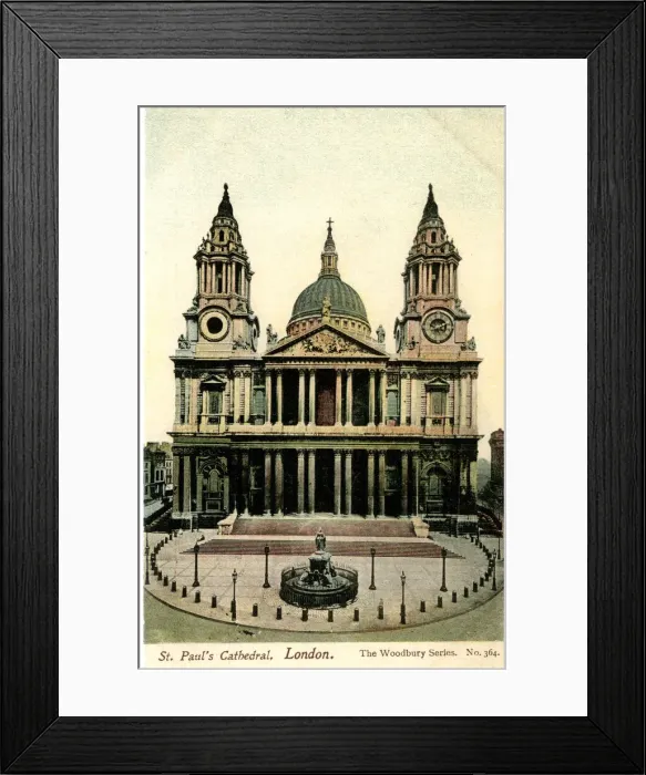 Framed Print : St Pauls Cathedral, London Framed Print : St Pauls Cathedral, London