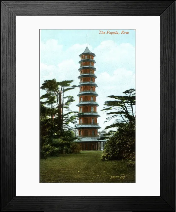 Framed Print : The Pagoda, Kew Gardens, SW London Framed Print : The Pagoda, Kew Gardens, SW London