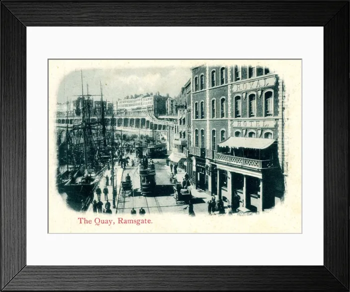 Framed Print : The Quay, Ramsgate, Kent Framed Print : The Quay, Ramsgate, Kent
