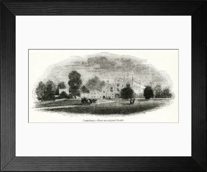 Framed Print : Cassiobury House, near Watford, Hertfordshire Framed Print : Cassiobury House, near Watford, Hertfordshire