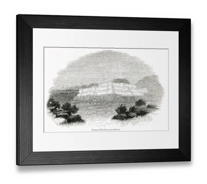 Framed Print : View of Jamrud Fort, near Peshawar, Afghanistan Framed Print : View of Jamrud Fort, near Peshawar, Afghanistan