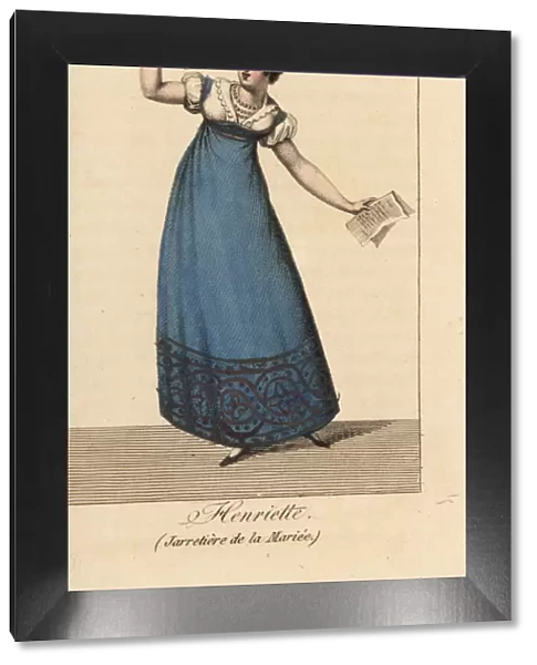French actress Mlle. Pauline as Henriette