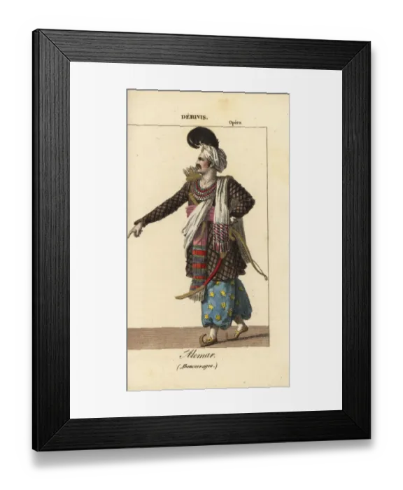 Framed Print : French operatic bass singer Henri-Etienne Derivis 1780-1856 Framed Print : French operatic bass singer Henri-Etienne Derivis 1780-1856