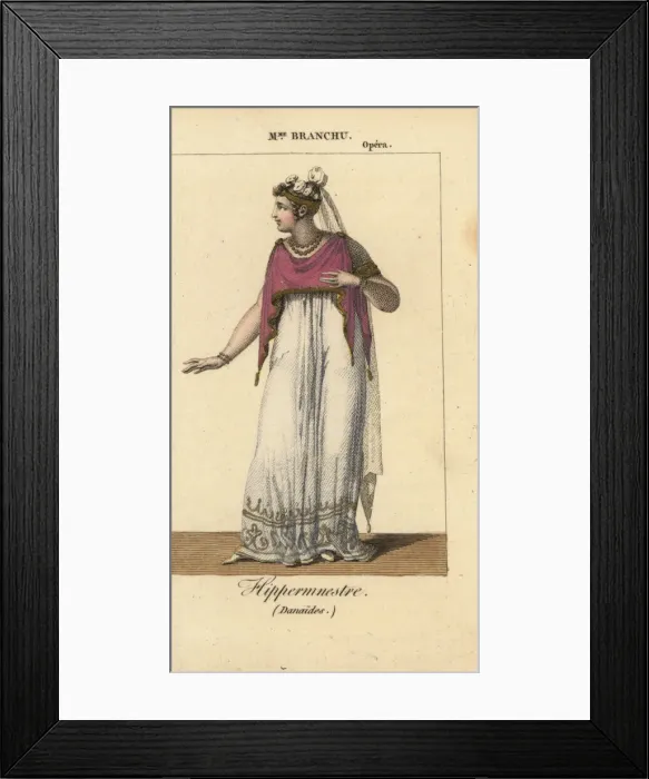 Framed Print : French soprano opera singer Mme. Alexandrine-Caroline Framed Print : French soprano opera singer Mme. Alexandrine-Caroline