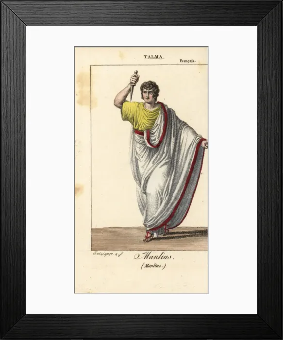 Framed Print : French actor Francois Joseph Talma (1763-1826) Framed Print : French actor Francois Joseph Talma (1763-1826)