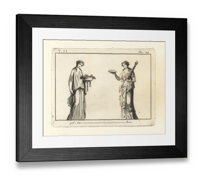 Framed Print : Bacchic rites of Thalysia Framed Print : Bacchic rites of Thalysia