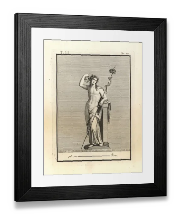 Framed Print : Statue of the god Bacchus Framed Print : Statue of the god Bacchus