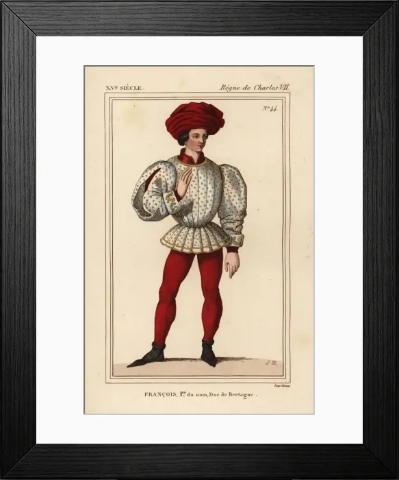 Framed Print : Francis I, le Bien-Aime, Duke of Brittany Framed Print : Francis I, le Bien-Aime, Duke of Brittany