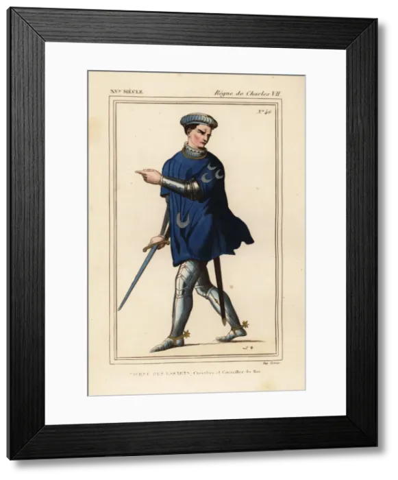 Framed Print : Pierre des Essarts, advisor to King Charles Framed Print : Pierre des Essarts, advisor to King Charles