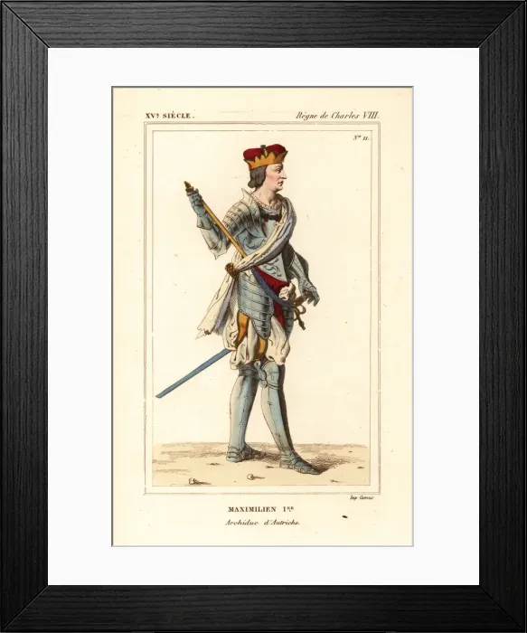 Framed Print : Maximilian I, Holy Roman Emperor 1459-1519 Framed Print : Maximilian I, Holy Roman Emperor 1459-1519