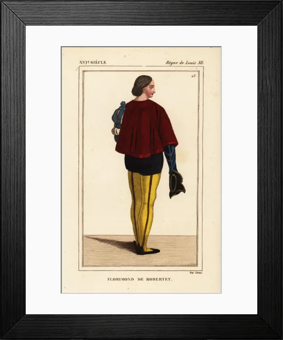 Framed Print : Florimond de Robertet, secretaire des finances 1458-1527 Framed Print : Florimond de Robertet, secretaire des finances 1458-1527