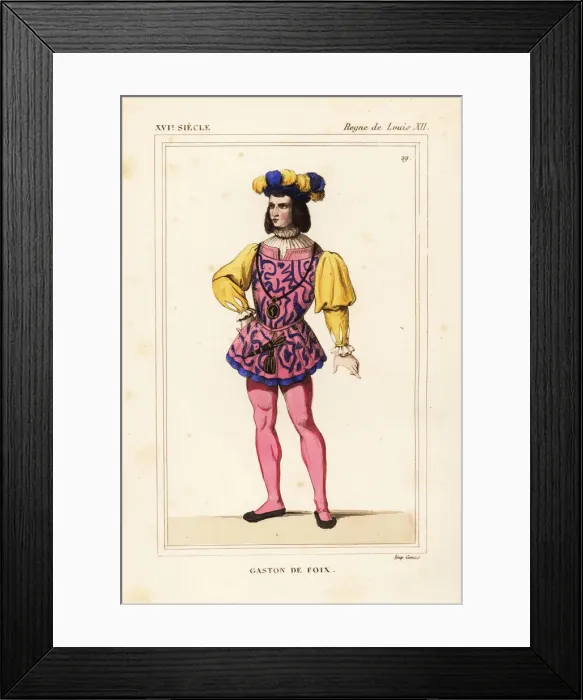 Framed Print : Gaston de Foix, Duke of Nemours, military Framed Print : Gaston de Foix, Duke of Nemours, military