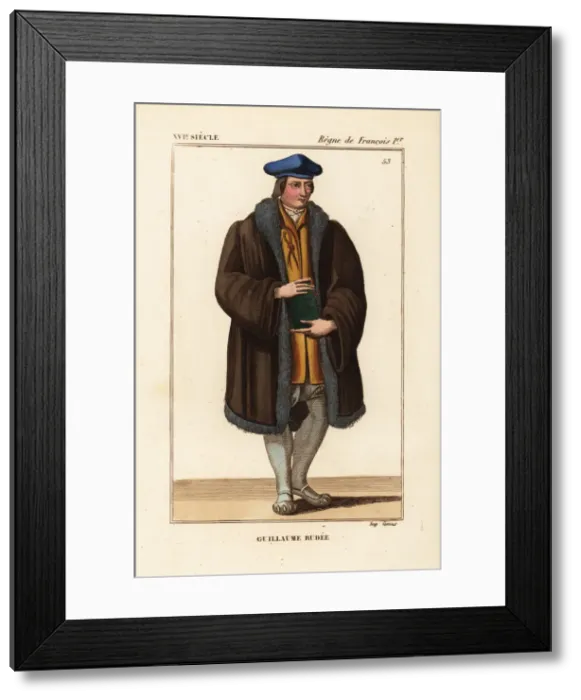Framed Print : Guillaume Budee, Guilielmus Budaeus, French Framed Print : Guillaume Budee, Guilielmus Budaeus, French